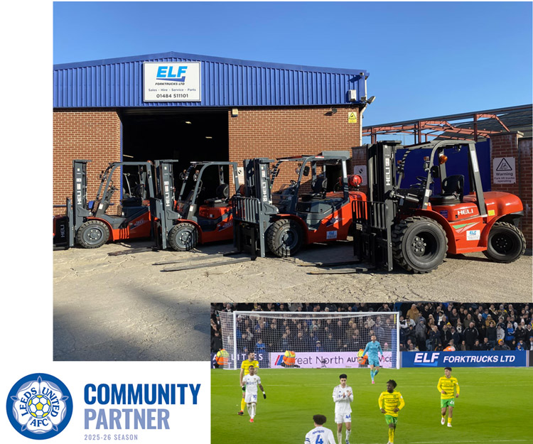 elf forktrucks and community partner