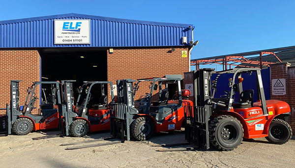 forklifts elf forktruck building
