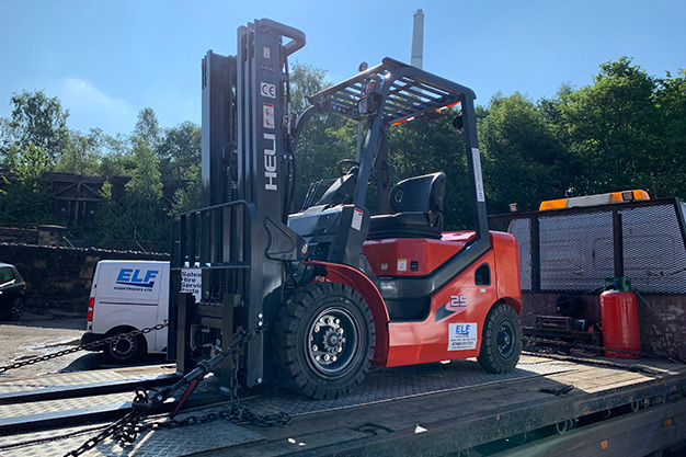 export ready forktruck